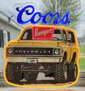 Coors Banquet Chevrolet Blazer K-5 Beer LED Advertising Sign