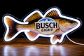 Busch Light Walleye Fish LED Lighted Advertising Sign